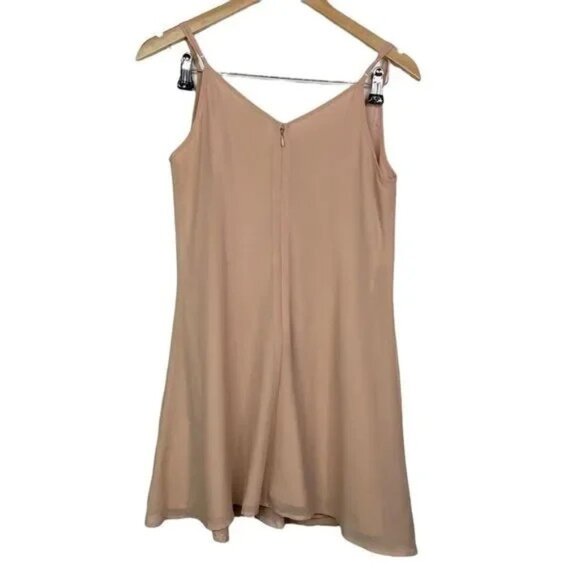 NAKED ZEBRA WOMEN'S BLUSH PEACH/PINK MINI DRESS OR TUNIC SIZE MEDIUM-EUC - Picture 3 of 5